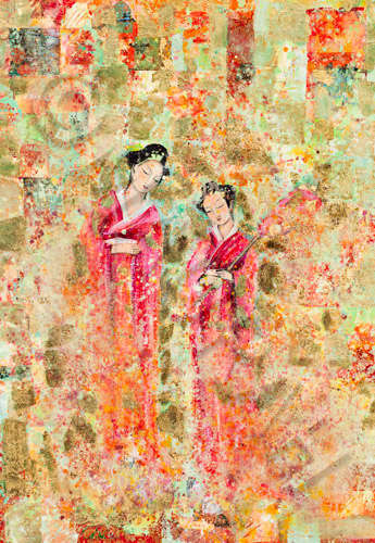 MAURAH PROMENADE AU PALAIS D'ET&Eacute;