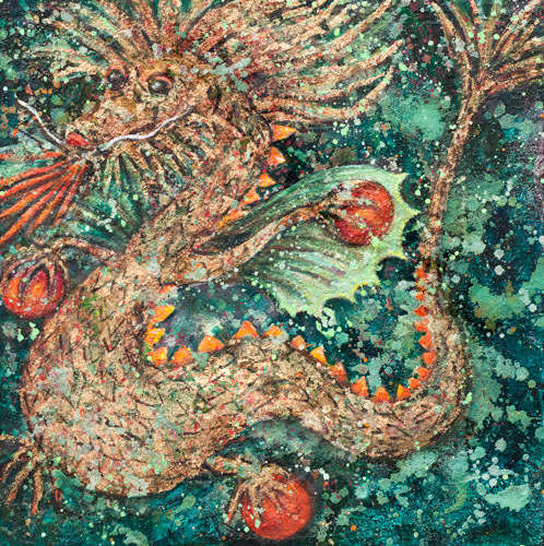 MAURAH KLEINER FL&Uuml;GELDRACHE